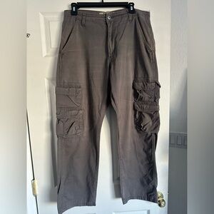 Wrangler Men's Dark Gray Cargo Pants